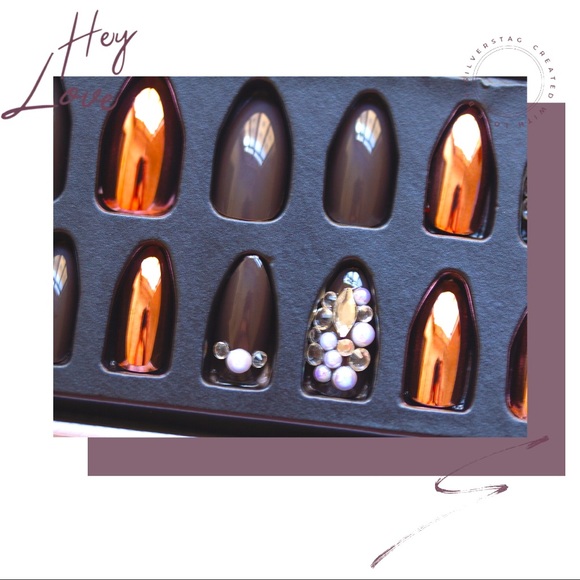 COPY - Press on Nails Glamorous - Picture 1 of 16